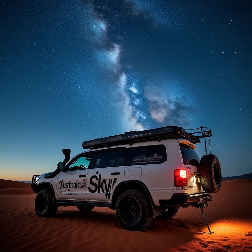 Australian Sky custom tour vehicle